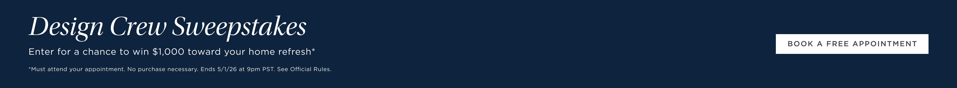 Book a free appointment Book a free appointment