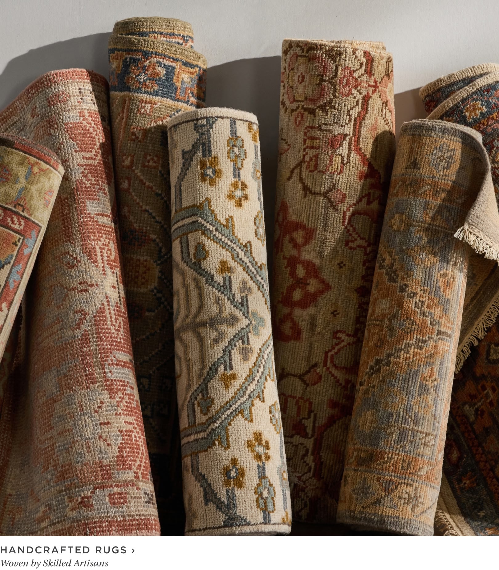 Handcrafted Rugs. Woven by Skilled Artisans.