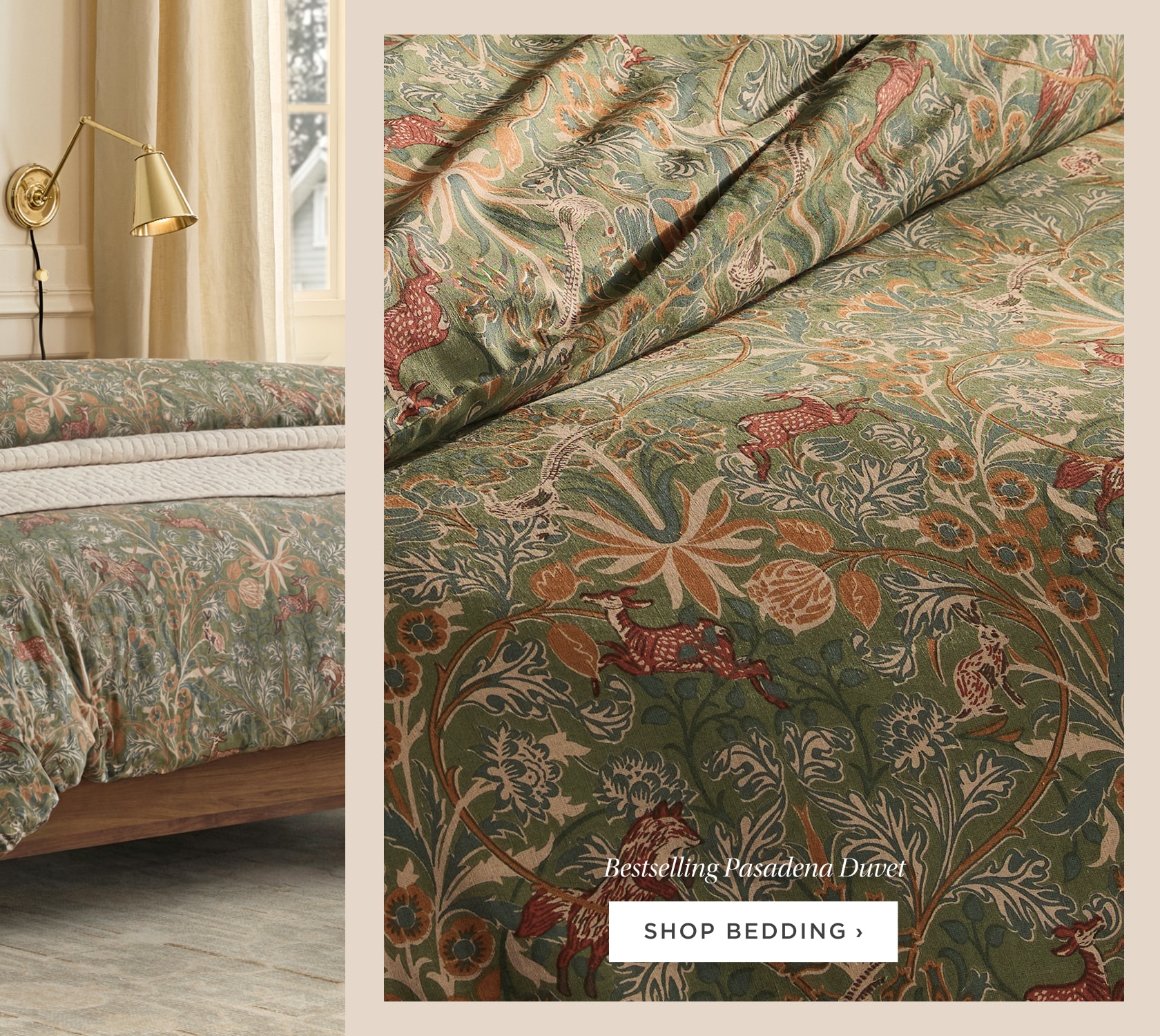 Bestselling Pasadena Duvet. Shop Bedding.