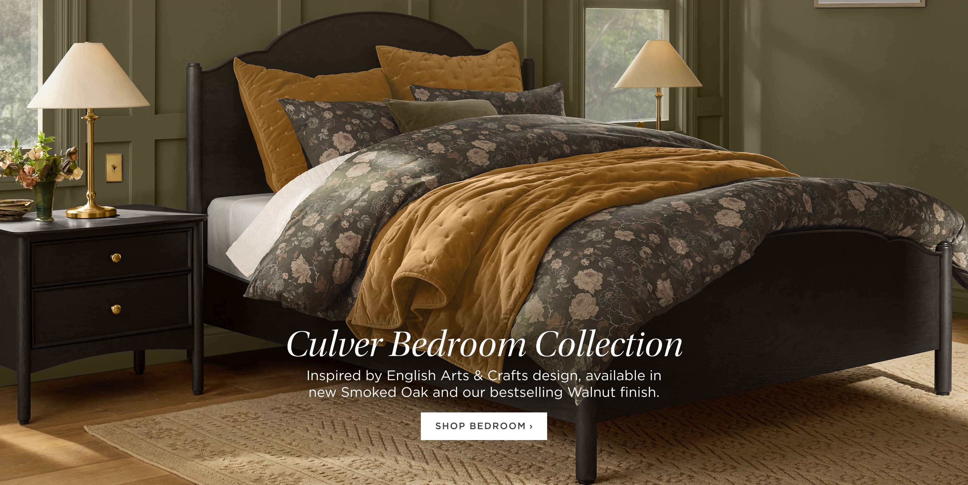 Shop Bedroom. The Culver bedroom collection. Shop Bedroom. The Culver bedroom collection.