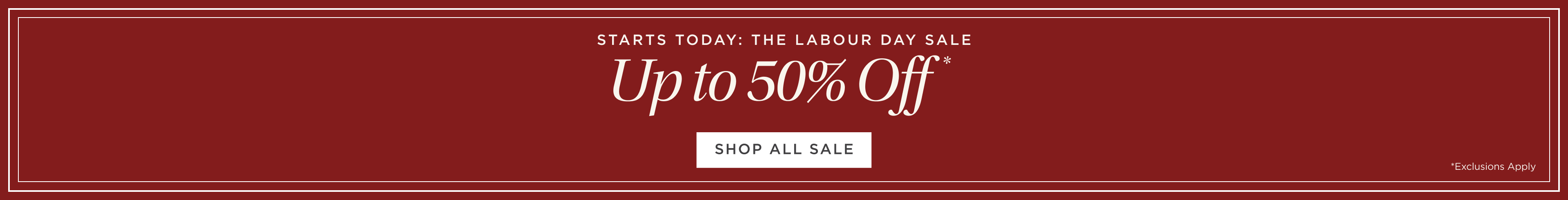 Labour Day Sale Labour Day Sale