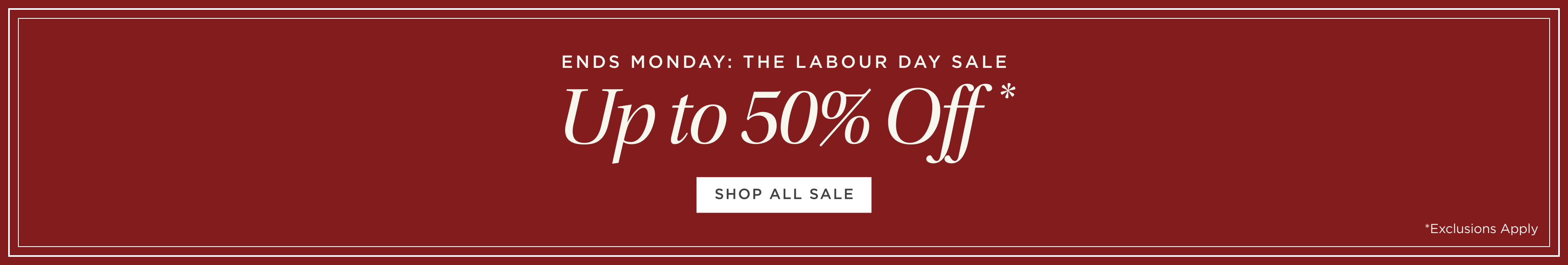 Labour Day Sale Labour Day Sale