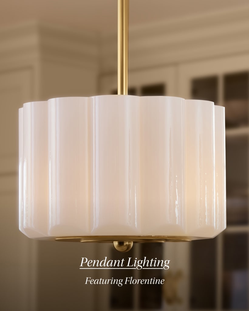 Pendant Lighting. Featuring Florentine. Pendant Lighting. Featuring Florentine.