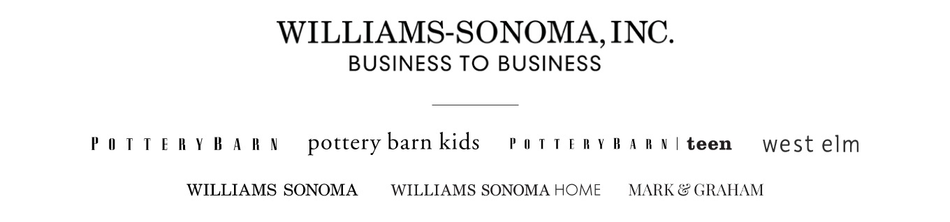 Williams-Sonoma Business to Business Logo