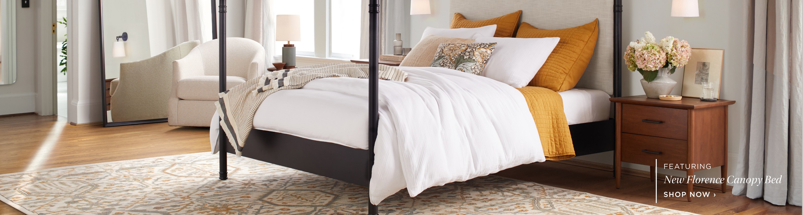 Shop Florence Canopy Bed