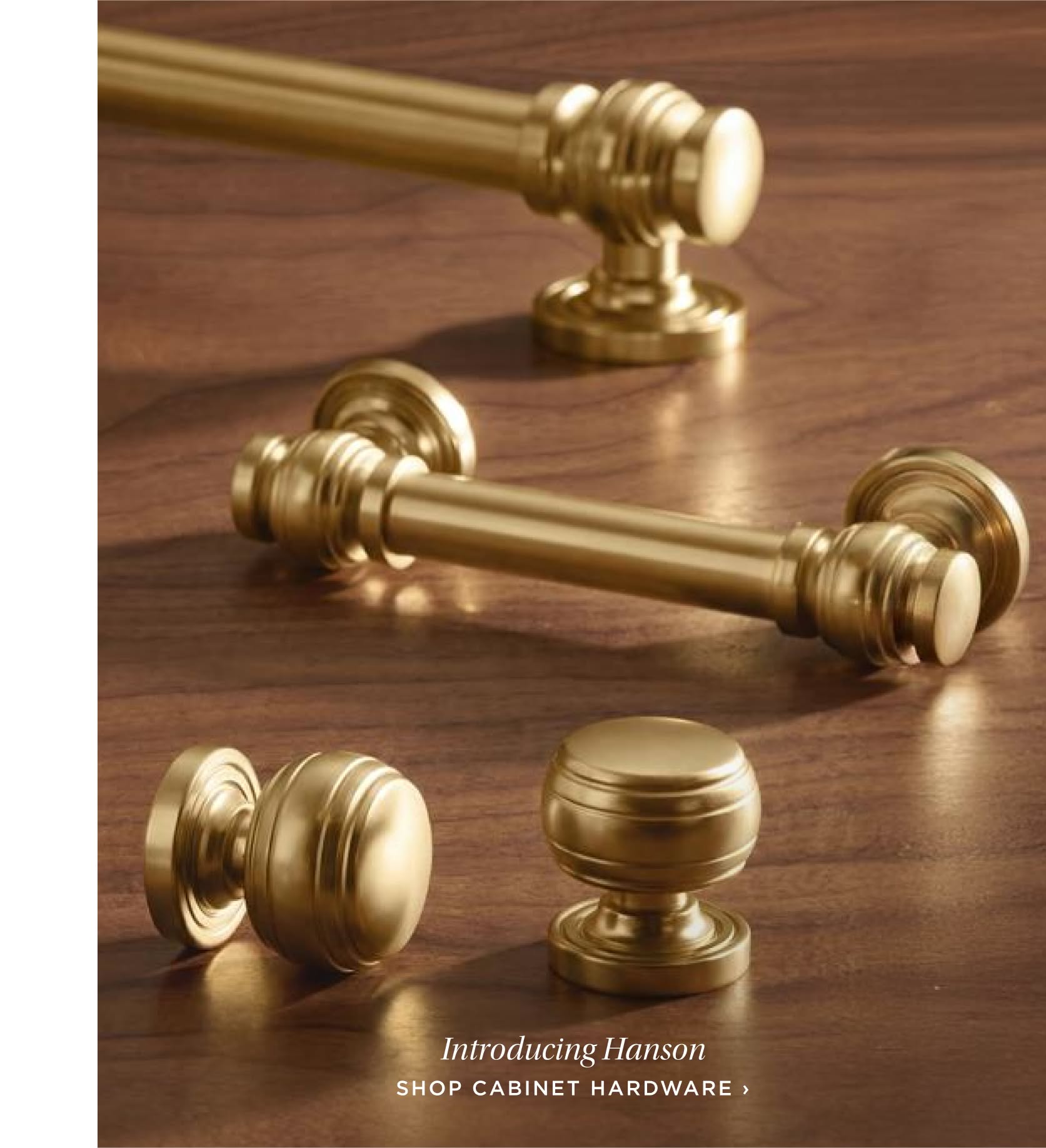 Shop Cabinet Hardware. Introducing Hanson. Shop Cabinet Hardware. Introducing Hanson.