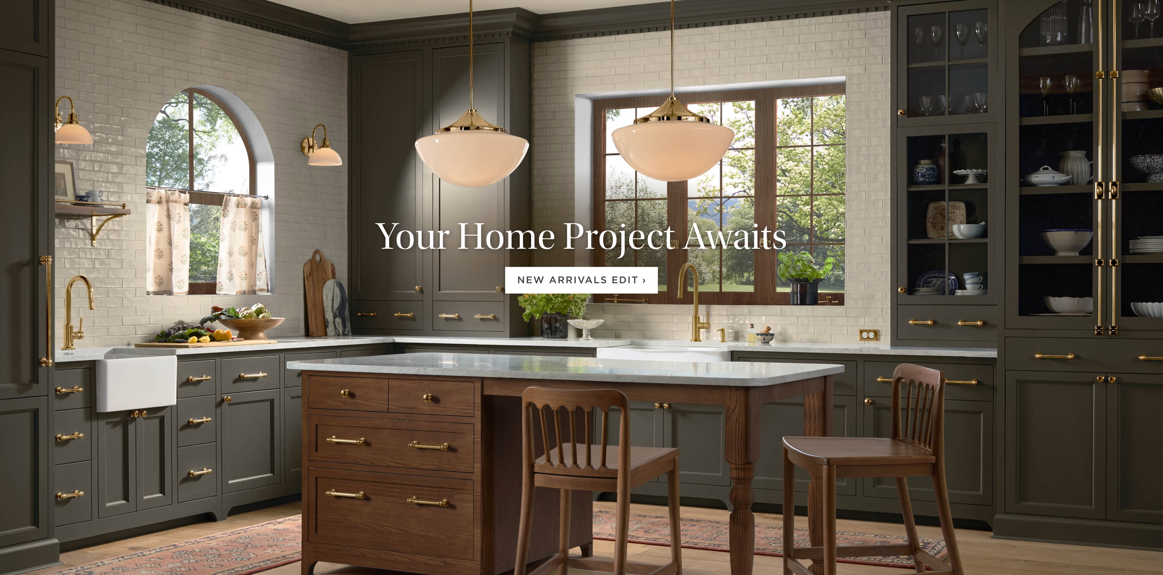 Your Home Project Awaits. New Arrivals Edit. Your Home Project Awaits. New Arrivals Edit.