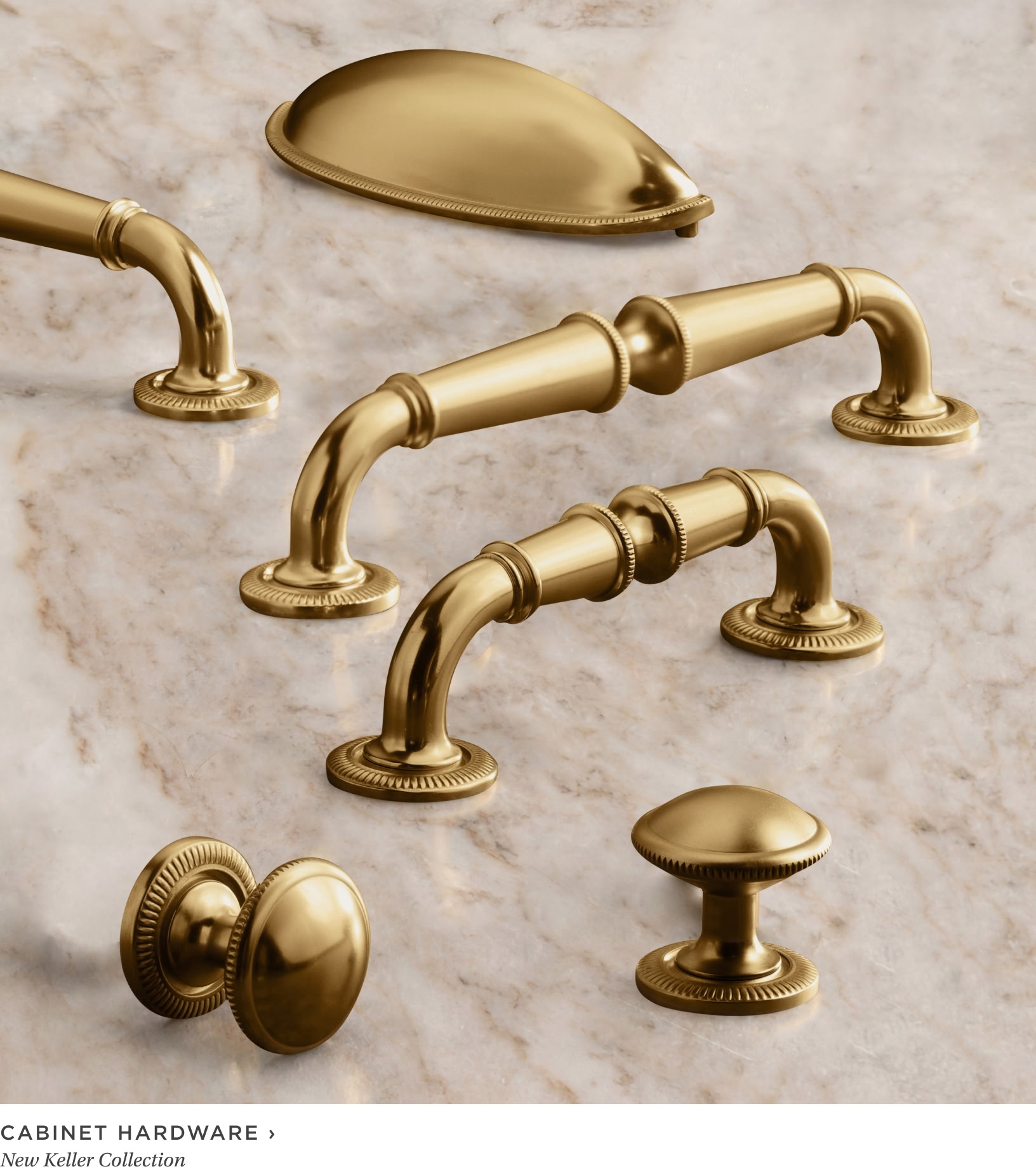 Cabinet Hardware. New Keller Collection.