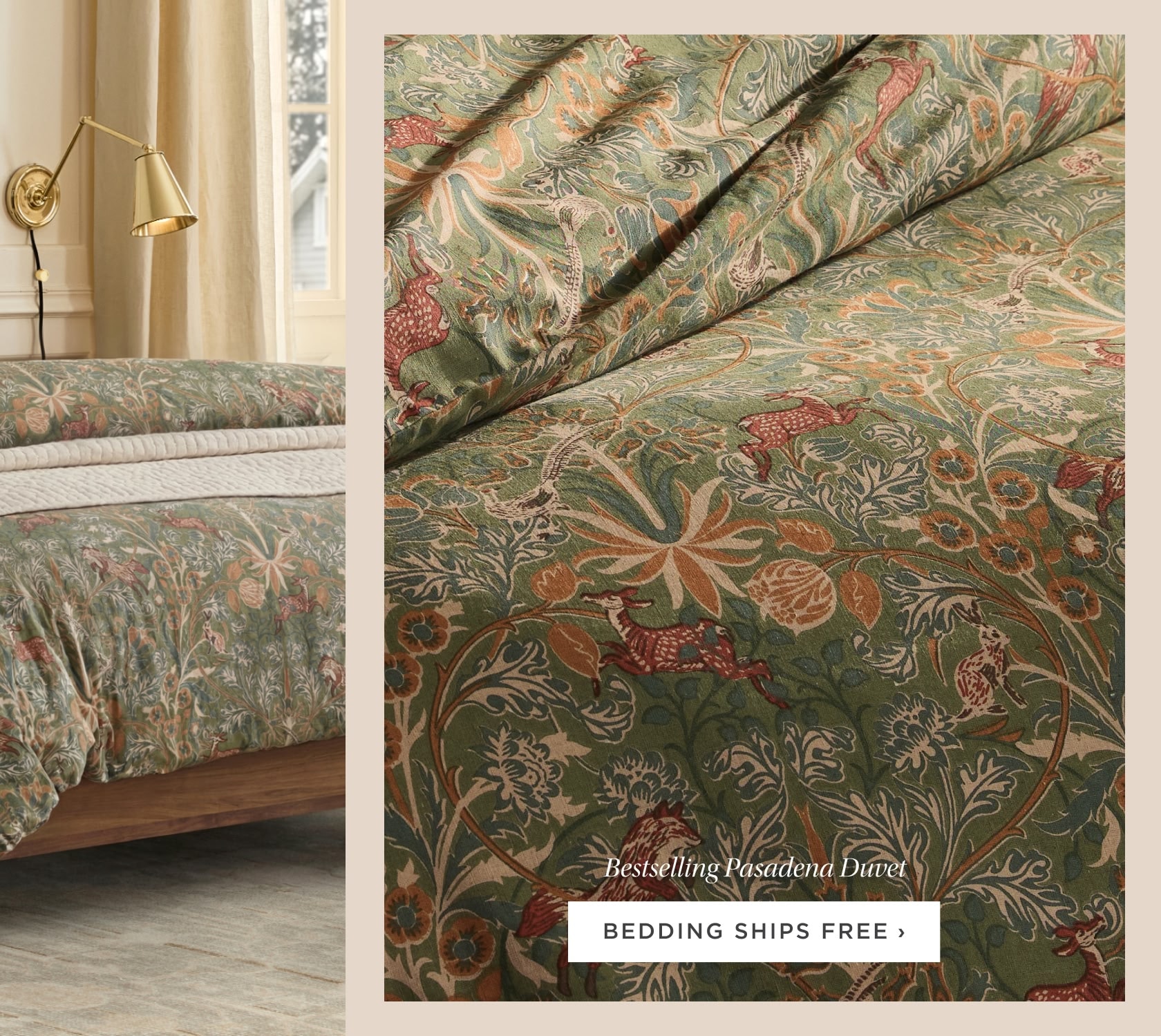 Bestselling Pasadena Duvet. Bedding Ships Free.