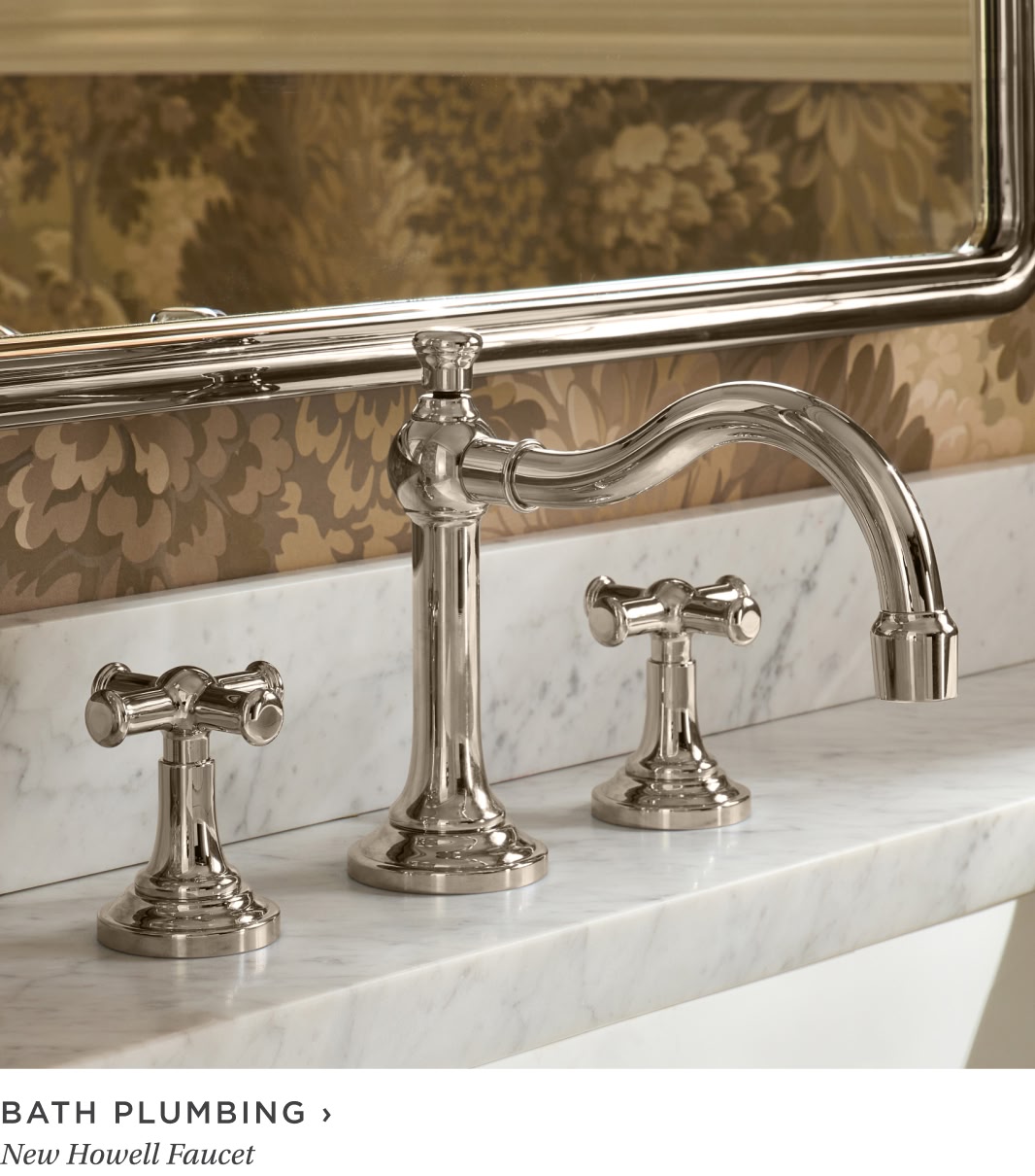 Bath Plumbing. New Howell Faucet.