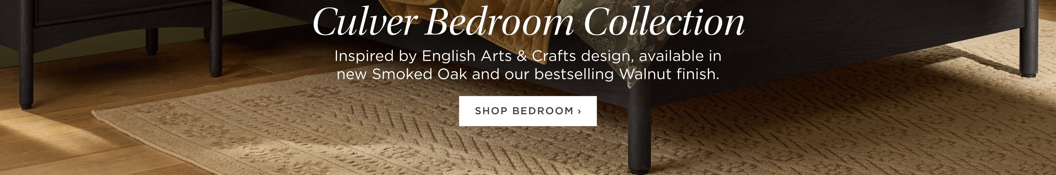 Shop Bedroom. The Culver bedroom collection. 