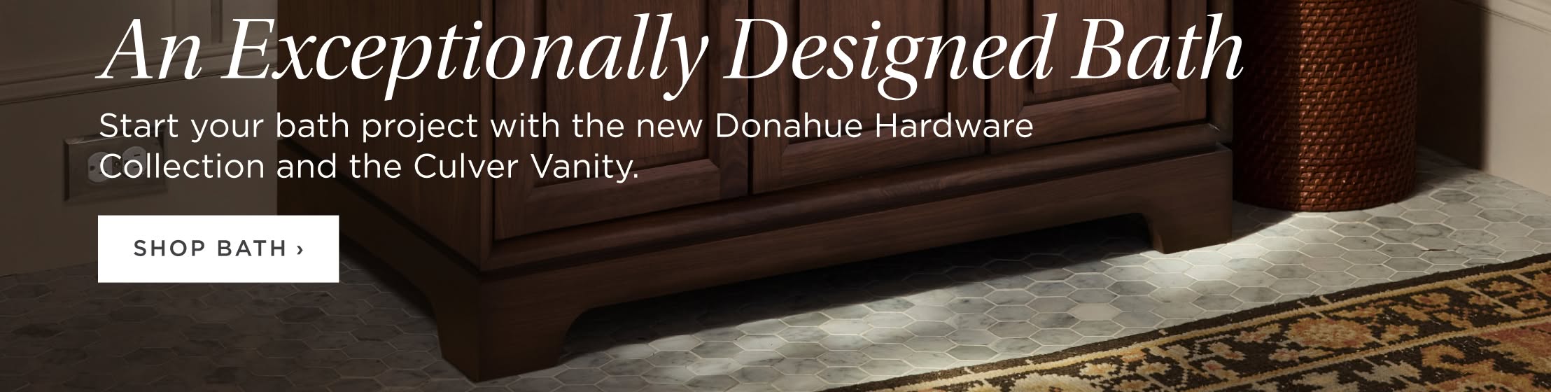 An Exceptionally Designed Bath. Shop Bath.