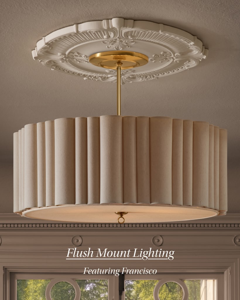 Flush Mount Lighting. Featuring Fransico.