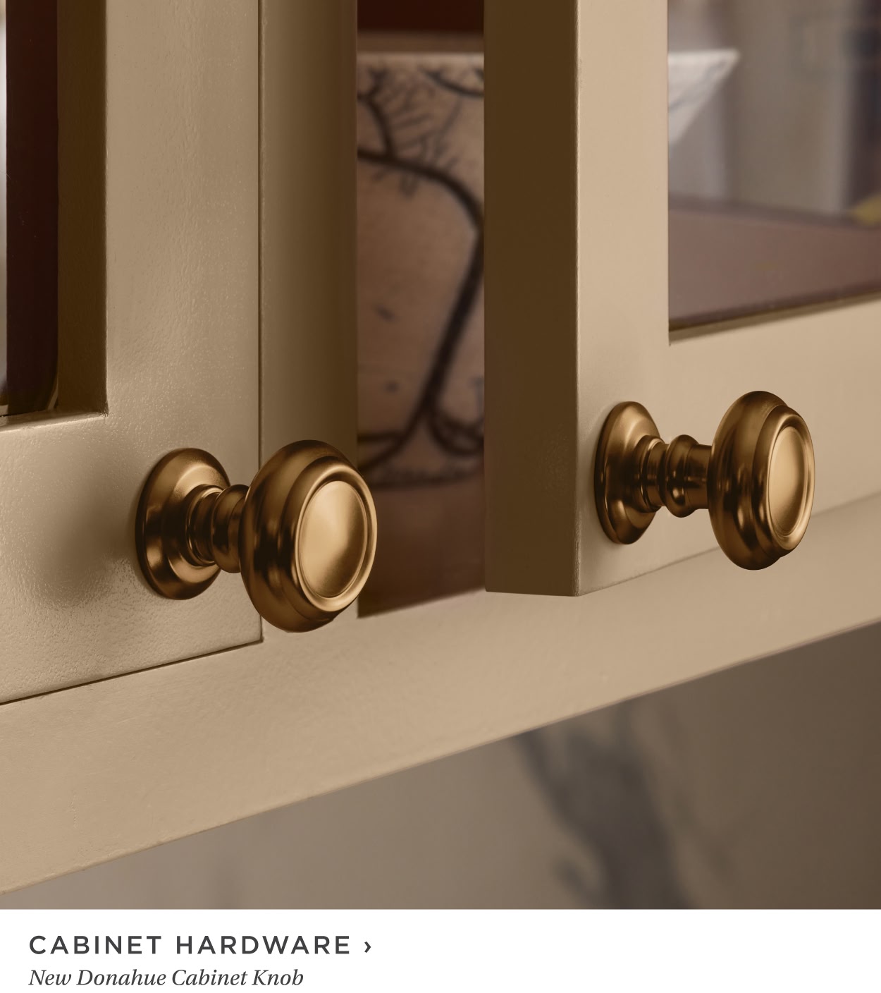 Cabinet Hardware. New Donahue Cabinet Knob.