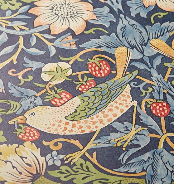 Strawberry Thief Morris & Co. Wallpaper | Rejuvenation