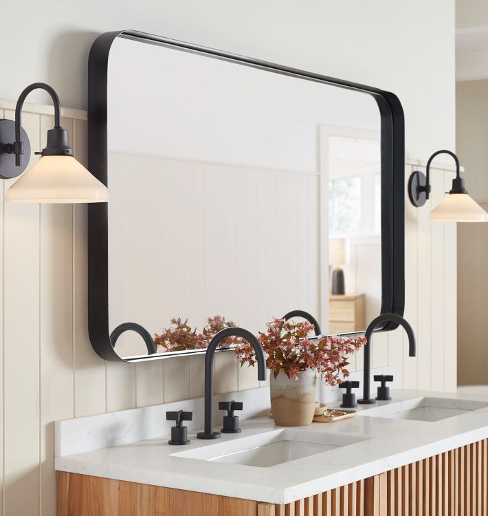 Deep Frame Rectangular Mirror Rejuvenation