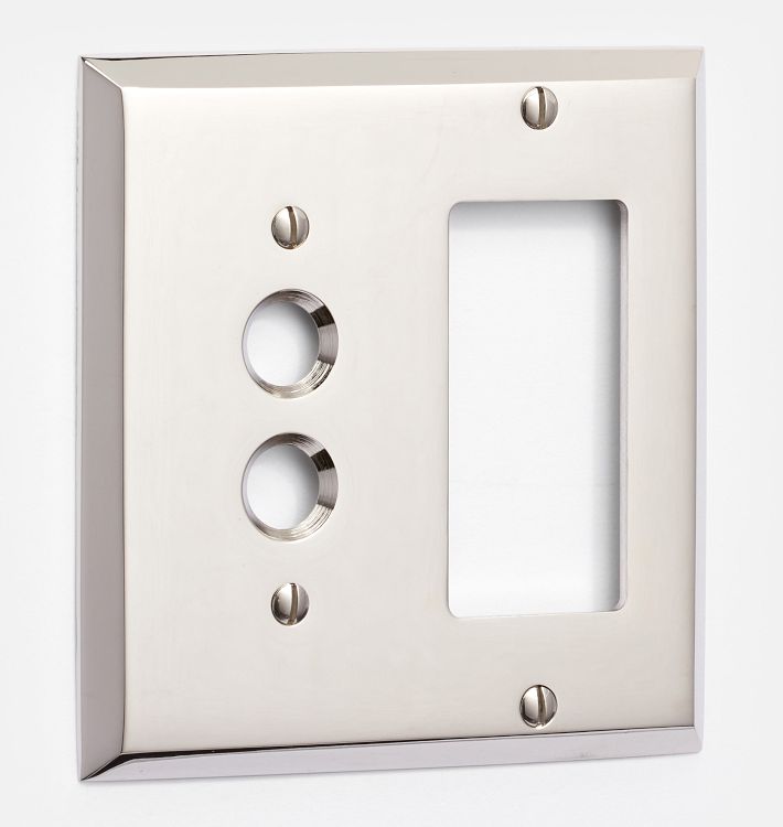 Lewis PushButton GFCI Switchplate Rejuvenation