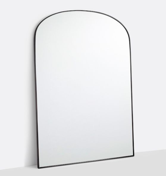 Arched Metal Framed Floor Mirror Rejuvenation