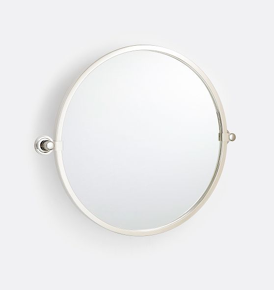 Rigdon Round Pivot Mirror Rejuvenation