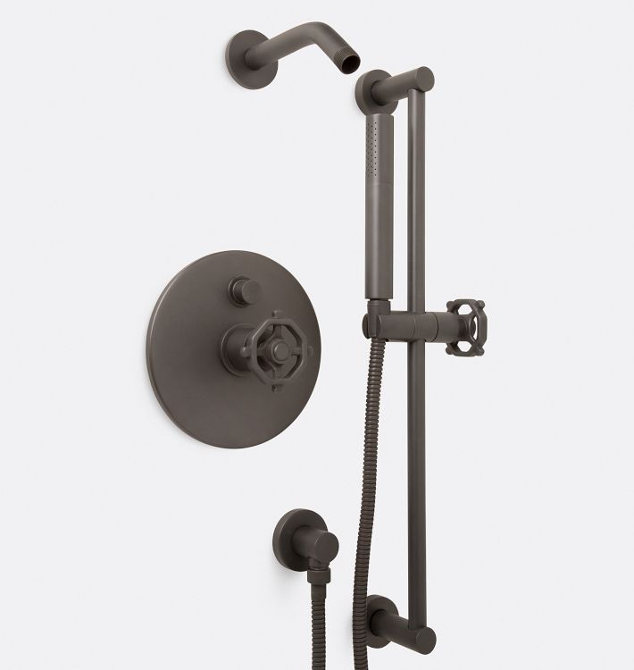 Tolson Pressure Balanced Shower Set With Handshower Rejuvenation