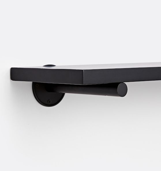 8" Brass Rod Shelf Brackets Rejuvenation