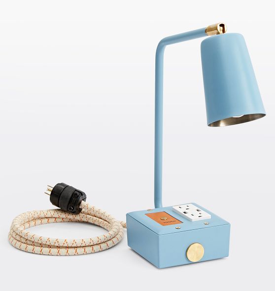 Jax Tall Task Lamp USBC Rejuvenation