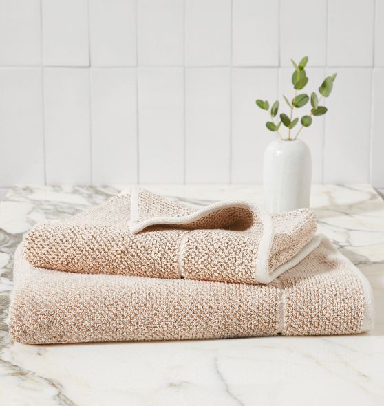 Organic Cotton Heathered Towels Rejuvenation