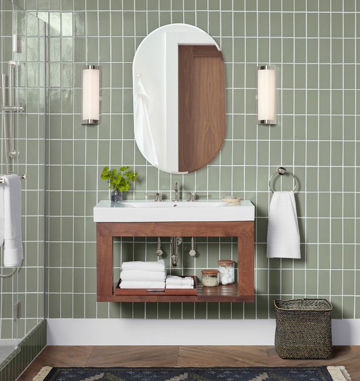 Frameless Pill Mirror Rejuvenation