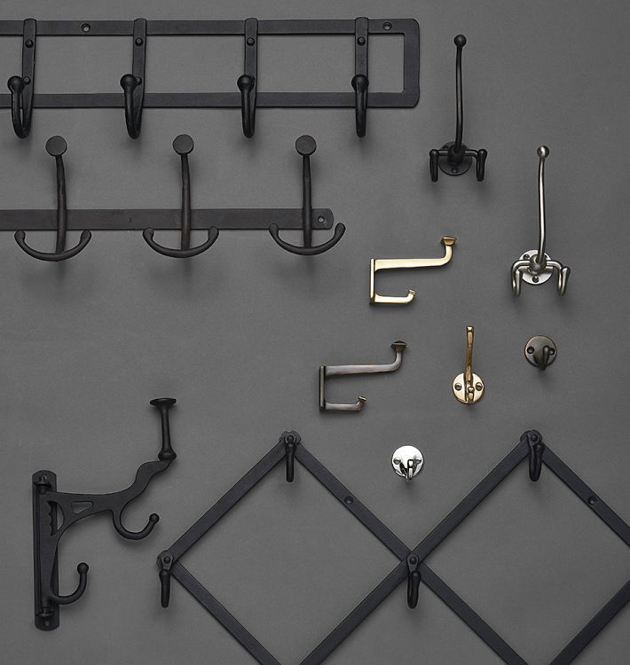 Iron Accordion Hook Rack Rejuvenation