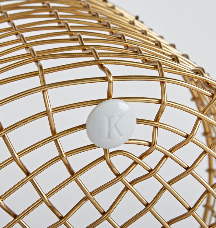 Korbo Handmade Brass Wire Basket Rejuvenation