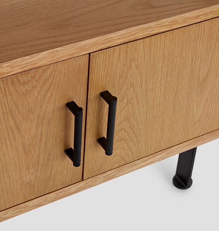 Holgate Double Modular Shelving Set with Storage & 96" Rails Rejuvenation