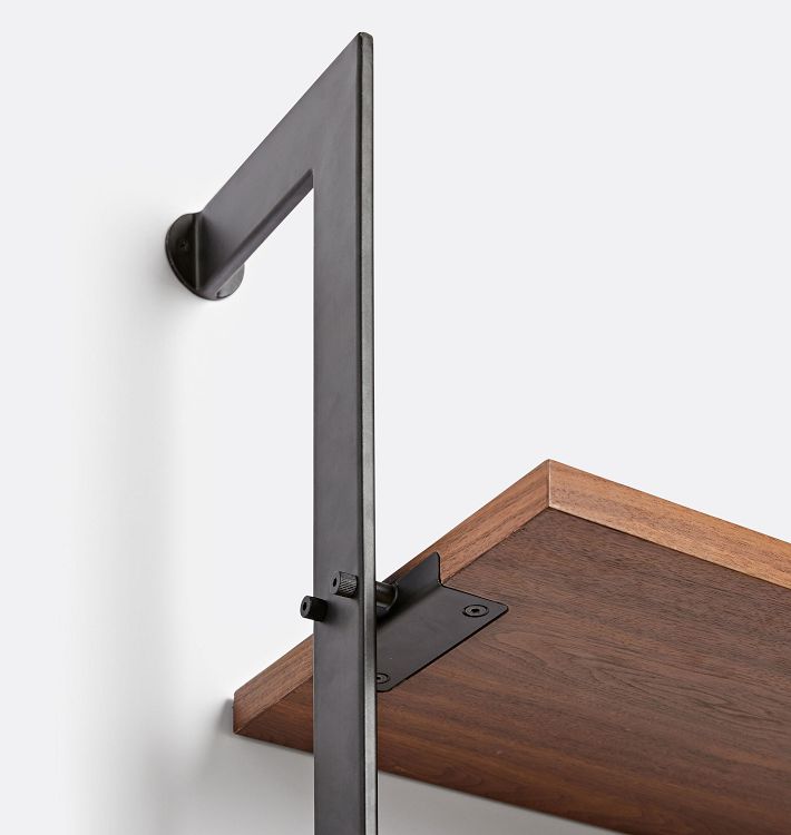 Holgate Modular Shelving Unit with Storage & 72" Rails Rejuvenation