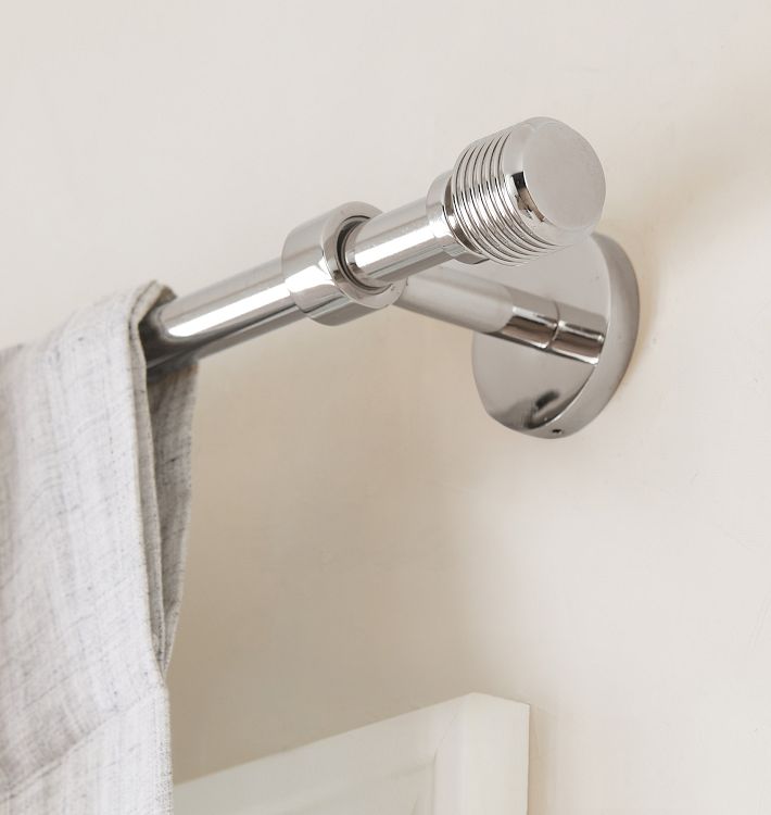 Paulson Adjustable Brass Drapery Rod Set Rejuvenation