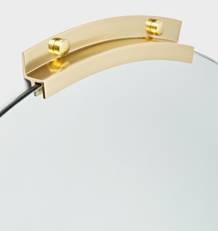 Round Yaquina Mirror Rejuvenation