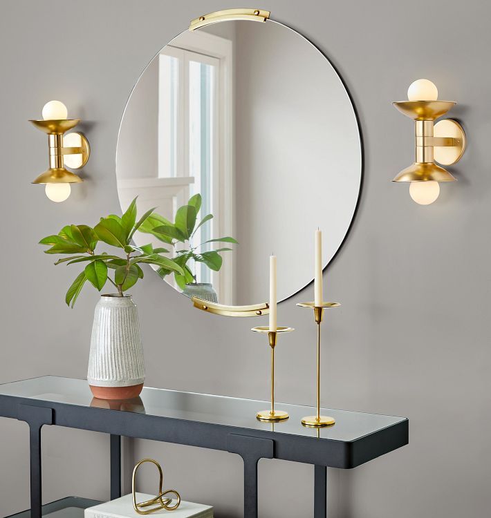 Round Yaquina Mirror Rejuvenation