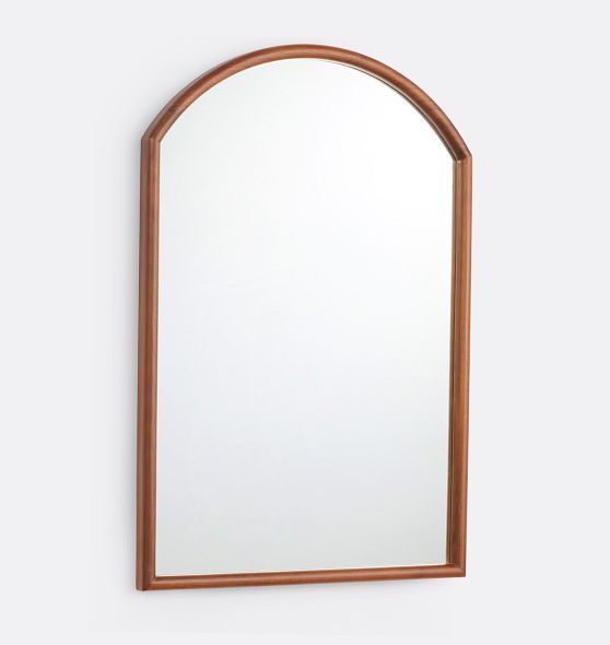 Arched Wood Framed Mirror Rejuvenation