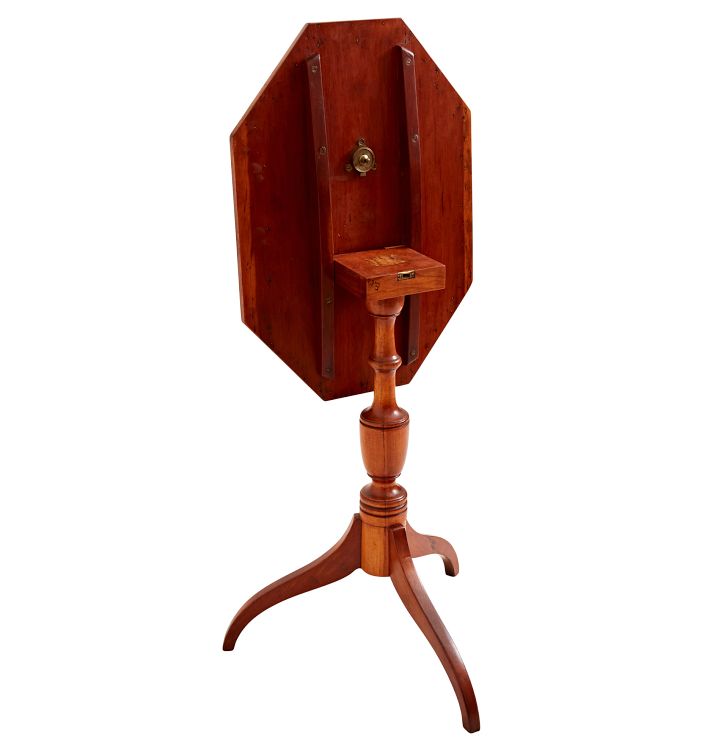 Victorian Tilt Top Side Table Rejuvenation