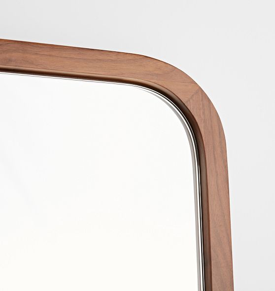 Bentwood Rounded Floor Mirror | Rejuvenation