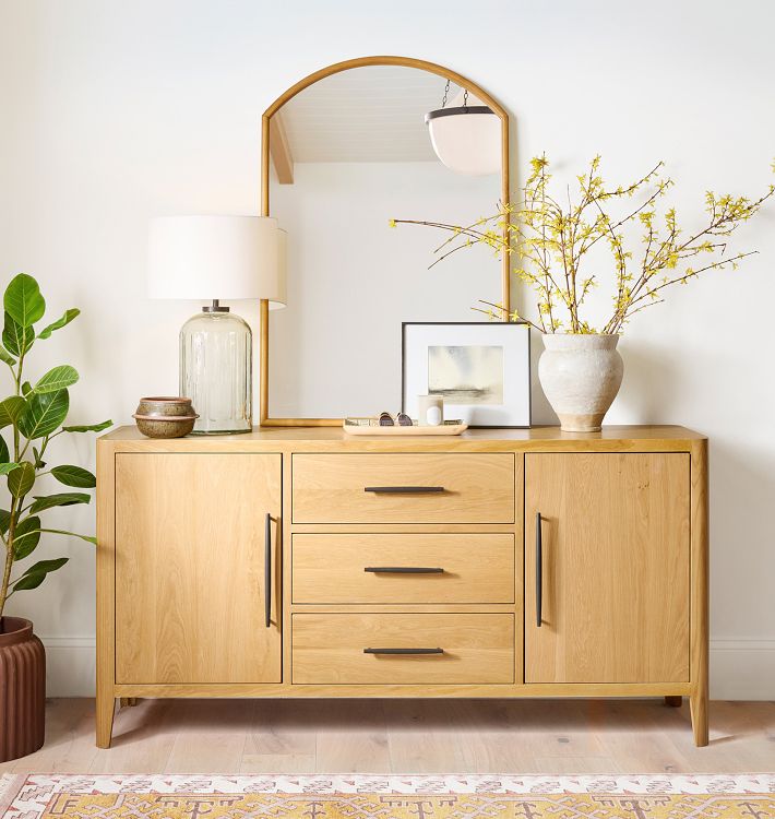 Arched Wood Framed Mirror Rejuvenation