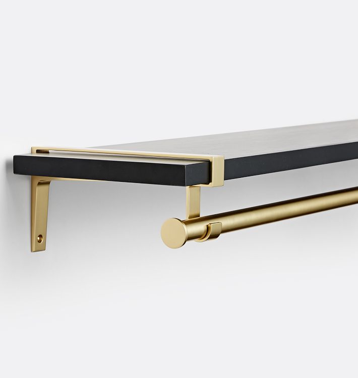 Strap and 36" Rod Brackets & Shelf Set Rejuvenation