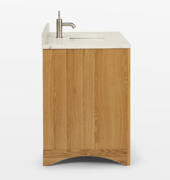 Fallon 36" White Oak Single Vanity Rejuvenation