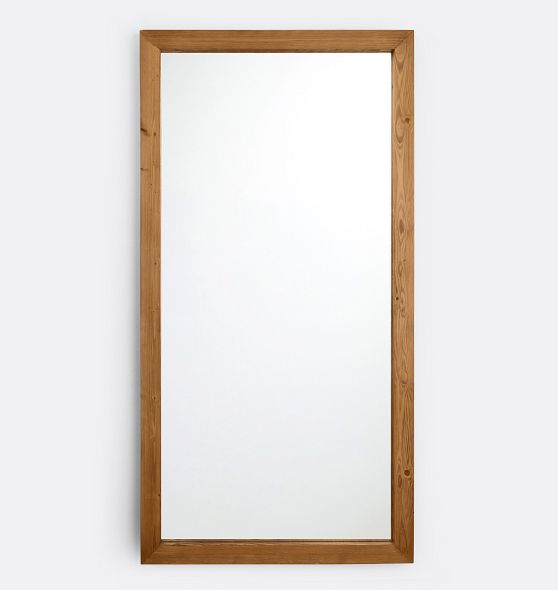 Clayton Chunky Wood Frame Mirror Rejuvenation