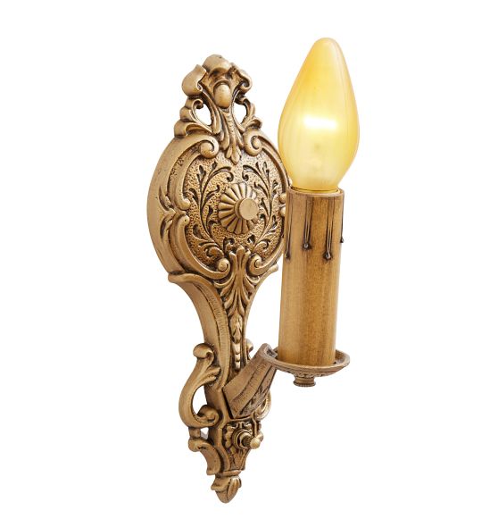 Pair Of Finely Detailed Classical Revival Candle Sconces Circa 1920