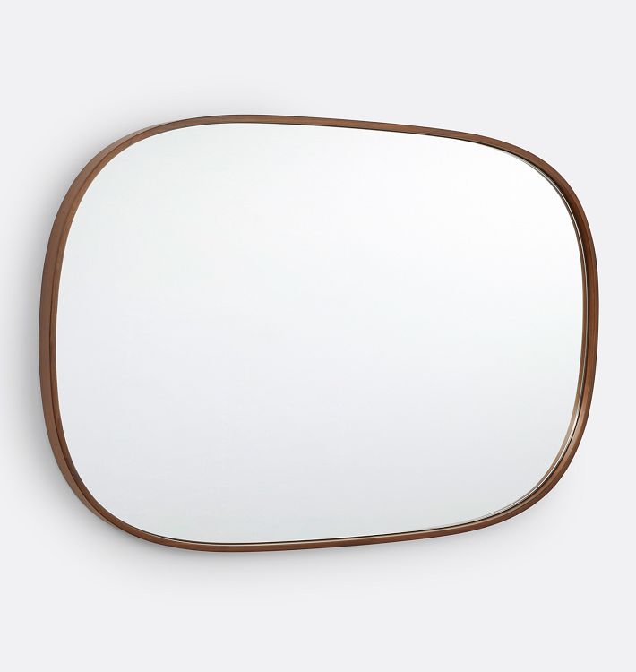 Clayton Chunky Wood Frame Mirror