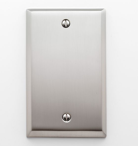 Lewis Single Blank Switchplate | Rejuvenation