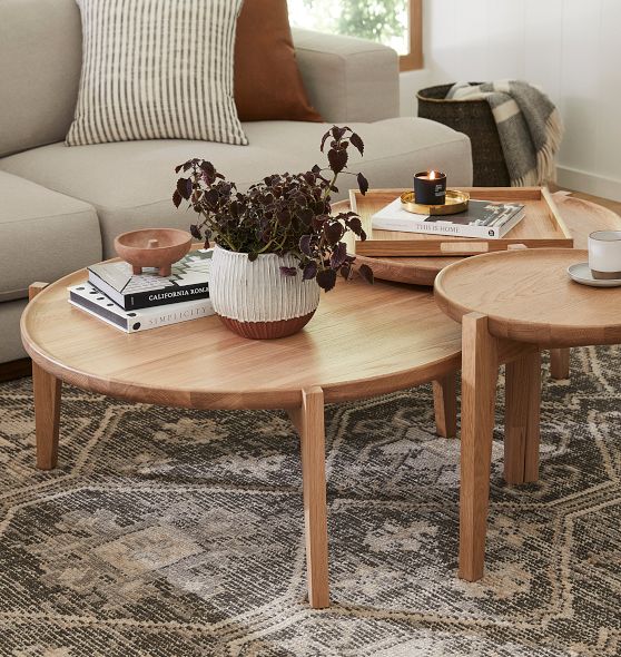 Wade Nesting Coffee Table | Rejuvenation