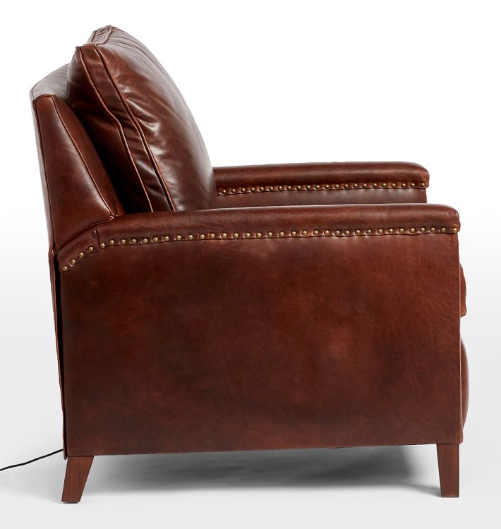 Clinton Modern Wingback Chair, Vance Velvet Harbor