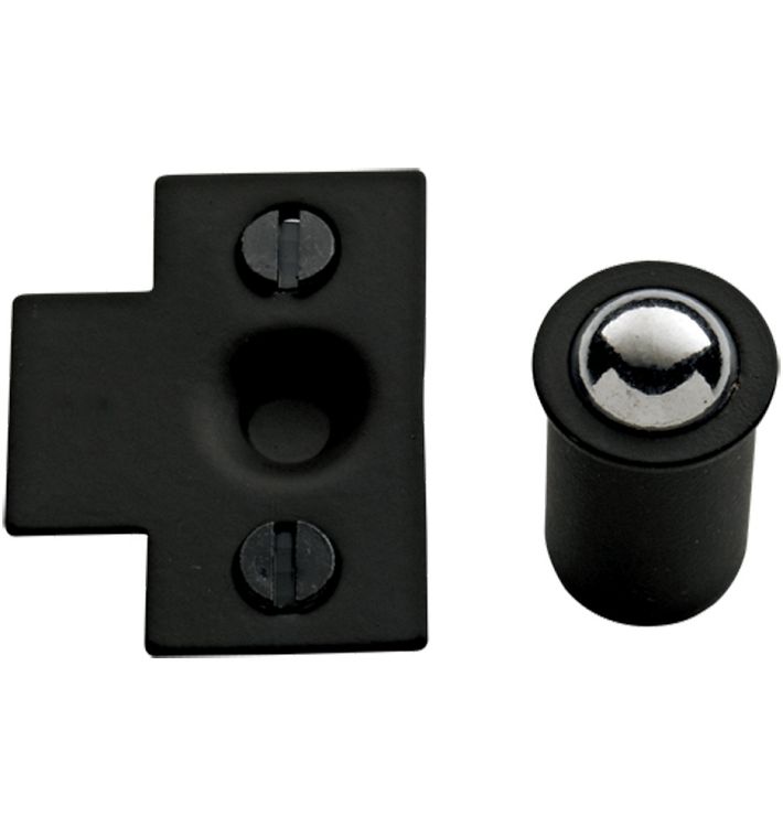 Design House 204792 Drive-in Ball Catch, Use On Closet Doors With Dummy Hardware, Oil Rubbed Bronze