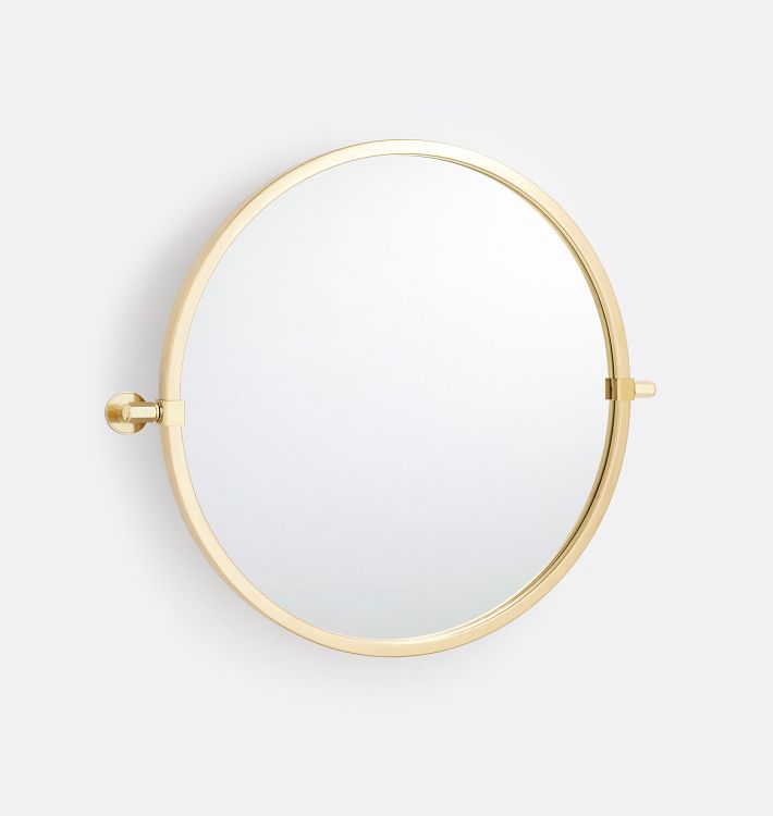 Hassalo Round Pivot Mirror | Rejuvenation