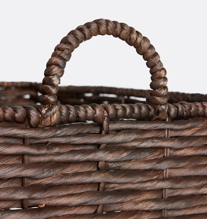 Lacey Rectangular Woven Basket | Rejuvenation